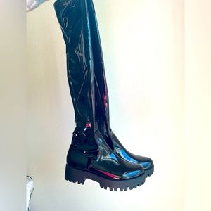 Knee high brand new boots